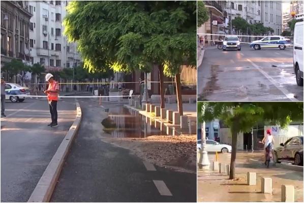 Bucureştenii din Sectorul 1, rămaşi fără apă potabilă în plină caniculă, timp de 12 ore. O conductă spartă a creat probleme