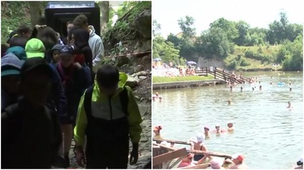 Staţiunile în care tot mai mulţi români evadează pentru a scăpa de caniculă. Turiştii se răcoresc la doar 8 grade Celsius