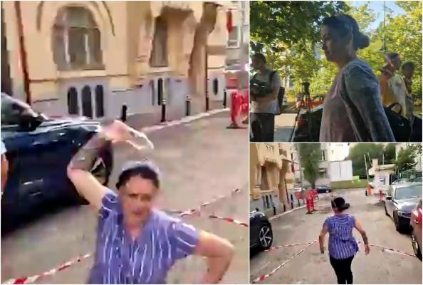 Patroana "azilului groazei" din Voluntari, scandal după audierile DIICOT: a atacat un protestatar cu apă şi a dansat în faţa lui