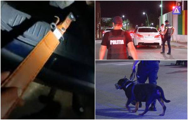 Macetă de aproape jumătate de metru, găsită în mașina unui șofer tras pe dreapta în Ilfov. Razie de amploare pe drumurile de acces în Capitală