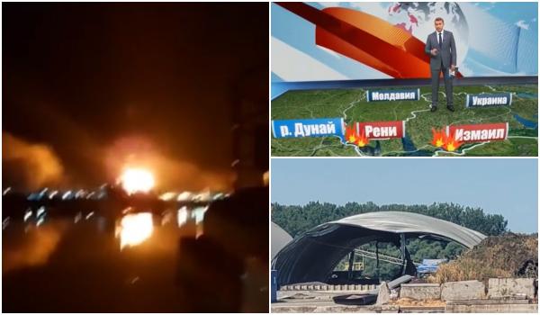 După ce a atacat porturile ucrainene de la Marea Neagră, Rusia le ţinteşte acum pe cele dunărene. Cum au justificat ruşii bombardarea portului Reni