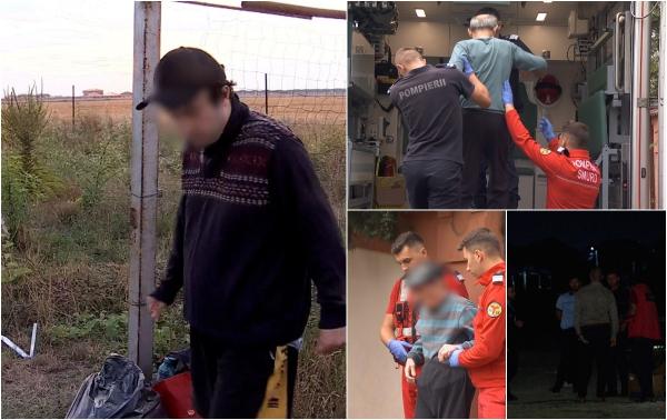 George, tânărul pe care echipa Observator l-a găsit ascuns într-o casă din Tunari, trimis acasă fără soluţii. "Păi e un sac de cartofi?"