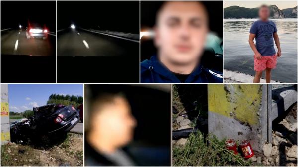 "Las-o uşor, Mihai! Până nu ia 200, nu se lasă!" Imaginile publicate live pe Facebook de tinerii din Dolj care au murit în accident