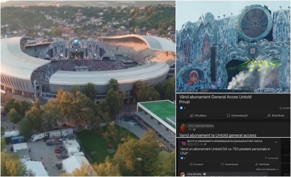 Peste 10 persoane ţepuite cu bilete false pentru Untold, vândute de oameni pe internet. Bătaie pe abonamente, cu doar 2 zile înainte de festival