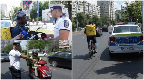 Livratorii asiatici, importaţi cu tot cu "bunele obiceiuri" din trafic. "Aici lumea respectă regulile, în ţara mea nu"