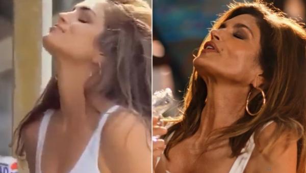 Frumuseţea nu are vârstă. Cindy Crawford a recreat celebra reclamă la Pepsi, de acum 30 de ani
