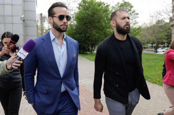 Frații Tate scapă de arestul la domiciliu și rămân sub control judiciar