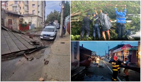 "Ne-a ocolit Dumnezeu, dar şi când a venit, ne-a mulţumit". Furtuna Antoni face ravagii şi în România: 10 alerte de vreme rea, emise în câteva ore