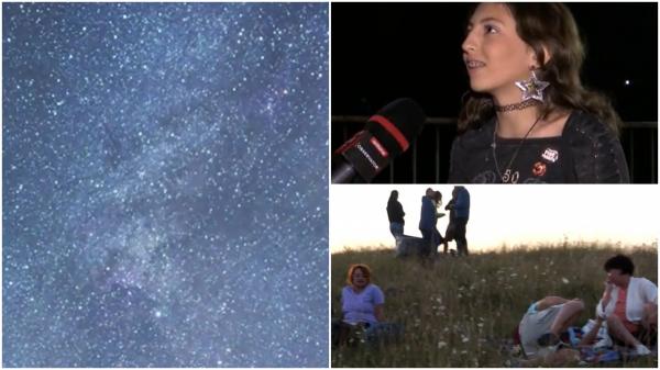 Perseide 2023. Sofia s-a îndrăgostit iremediabil de astronomie și nu a putut rata spectacolul naturii: "Mă bucur foarte mult că am reuşit să vin"