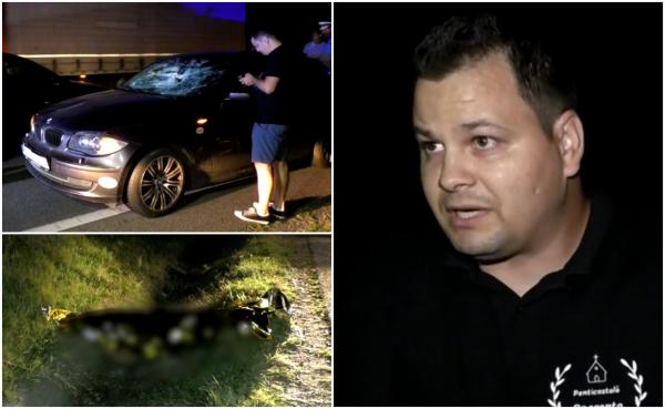 Lovit mortal de un BMW pe o șosea din Mehedinți, după o partidă de pescuit cu prietenii. Șoferul se apără: "Mi-a sărit în faţă din tufiş"