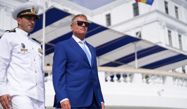 Iohannis, de Ziua Marinei: România va continua să susțină Ucraina cât va fi necesar, în lupta sa pentru pace și libertate