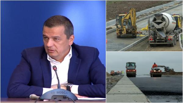 România ar putea avea încă 200 de km de autostradă până la finalul lui 2024. Scenariul optimist lansat de Sorin Grindeanu