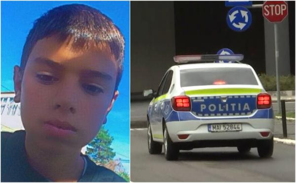 Mihai, un băiețel de 12 ani din Caraș-Severin, dat dispărut de fratele lui. Copilul a plecat la joacă şi nu s-a mai întors