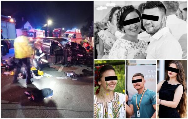 Filmul tragediei din Suceava. Şoferul de 19 ani ar fi adormit la volan şi a luat cu el 3 vieţi. Audi-ul rupt în bucăţi, văzut de SMURD-ul care venea de la alt accident