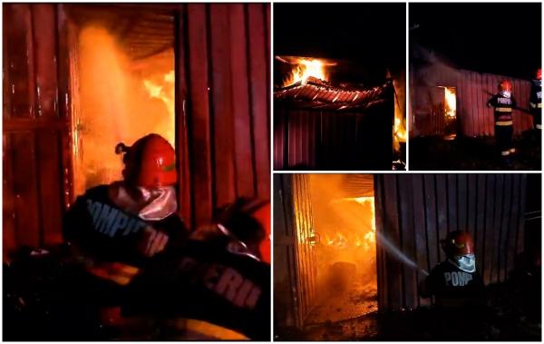 Incendiu puternic la o şcoală din Umbrăreşti, în Galaţi. Patru echipaje de pompieri s-au luptat minute în şir să stingă flăcările