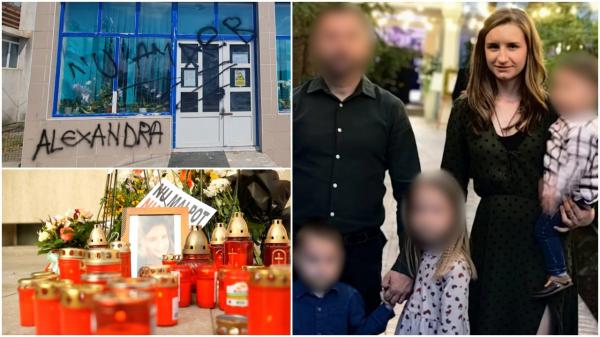 Surse: Alexandra, tânăra gravidă, ucisă de o regulă nescrisă a spitalului. Protestatarii i-au scris pe pereţi medicului de gardă ultimele ei cuvinte: "NU AM AER"
