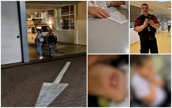 "Ia, uitaţi aici, ce tăietură are fetiţa asta, da?" Scandal la UPU Suceava, după ce o fetiţă cu genunchiul tăiat a fost ţinută două ore, fără să fie văzută de medic