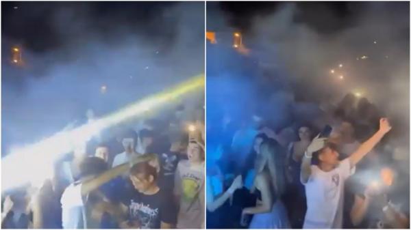 Tânăr de 22 de ani, prins cu droguri la o petrecere din Târgu Jiu. Le-a spus agenților de la pază că în pliculeț era sare