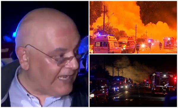 Explozia din Crevedia. Raed Arafat explică de ce sunt atât de mulţi pompieri răniţi în intervenţia de la staţia GPL: Altfel, tragedia putea fi şi mai mare