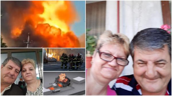 Explozia din Crevedia. Bărbatul care a facut infarct când şi-a văzut soţia în flăcări făcea reclamaţii de 2 ani cu privire la staţia GPL. "Mirosea rău de fiecare dată"