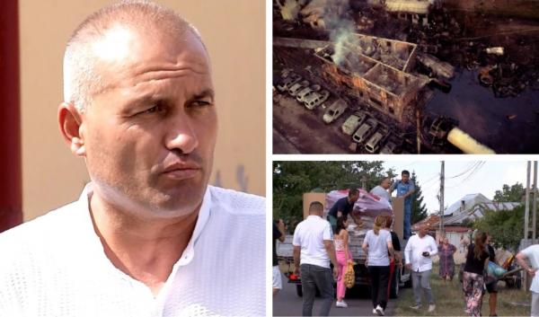 Primarul din Crevedia a împărţit în stil electoral alimentele donate de alţii. Bonus pentru fratele consilierului: teren pentru o casă, pentru că "ar vrea să se căsătorească"