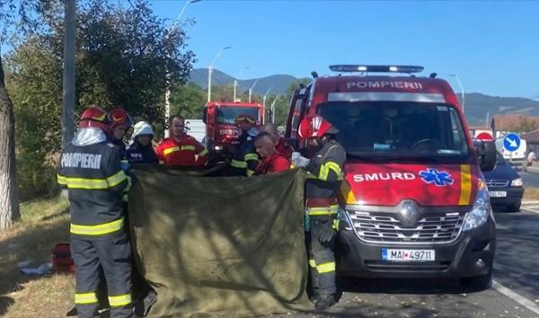Şofer de 34 de ani din Hunedoara, băut, reţinut după ce a omorât o bătrână. Alte trei persoane au fost rănite în urma accidentului