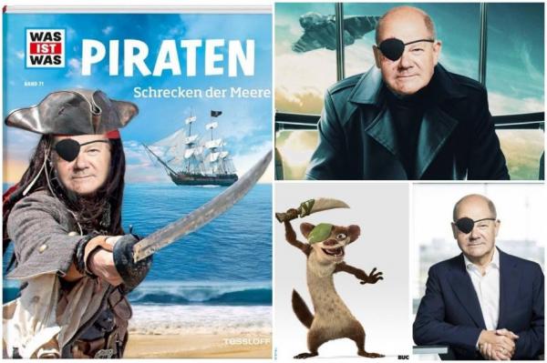 Avalanşă de glume după ce Olaf Scholz a apărut cu un petic la ochi. "Dacă te răneşti aşa făcând jogging, înseamnă că o faci greşit"