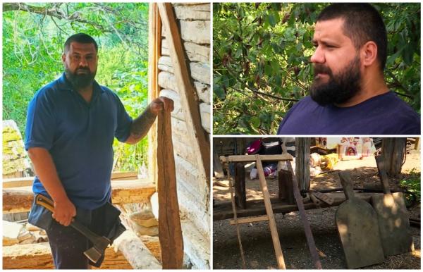 O afacere de zeci de mii de euro. Alex a furat meserie în Spania, apoi a început să lucreze în ţară cu uneltele bunicului: "Îţi trebuie timp şi multă răbdare"