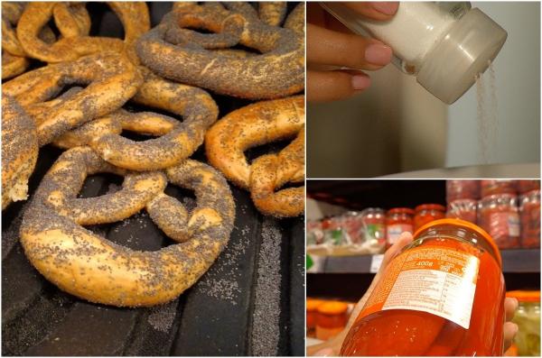 EXPERIMENT. Cantitatea neaşteptată de sare din clasicul covrig cu mac. Cât de dificil este să cumperi alimente fără niciun gram de sare