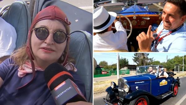 Un Trabant din '81 și un Mercedes din '36, vedete pe traseul Bucureşti-Giurgiu. Proprietari se tem că statul va impune taxe uriașe