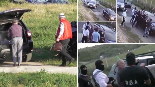 Dumitru Buzatu a fost înregistrat când ia geanta cu 1,25 de milioane și îi spune "sărut mâna" denunțătorului său: "Încă o dată îți mulțumesc, că eram pe drojdie"