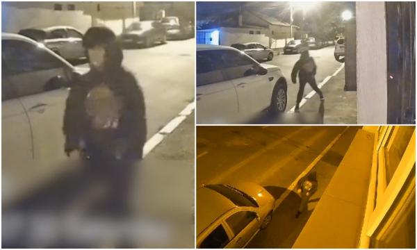 Cine este individul care a tăiat cauciucurile a zeci de mașini, pe străzile din Constanța. Surpriza polițiștilor, după ce l-au identificat pe făptaș