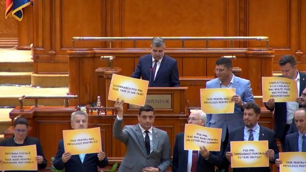 Guvernul şi-a asumat răspunderea pentru noile măsuri fiscale. Ciolacu: "Astăzi, se termină cu șmecheria!" | DOCUMENT