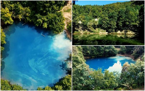 Singurul lac din lume care își schimbă culoarea în funcție de anotimp se află în România