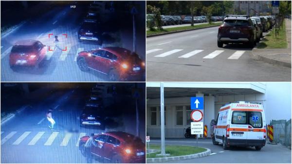 Reacția șoferiței din Iași, după ce a fost prinsă de polițiști. De ce a fugit de la locul accidentului, după ce a spulberat un copil de 7 ani pe trecere