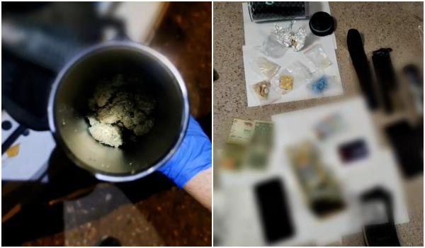 Surpriză pentru poliţişti, după ce au oprit o şoferiţă beată şi drogată. Femeia transporta un adevărat arsenal de arme, dar şi droguri