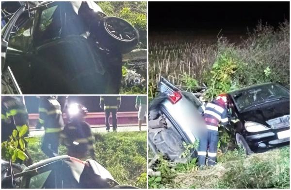 Tânără de 20 de ani, moartă într-un accident cumplit, în Satu Mare. Alte 3 persoane rănite, rămase încarcerate