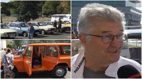 Lada şi Aro, din nou pe străzi. Maşinile epocii comuniste, expuse în Capitală. Una dintre ele i-a aparţinut lui Ceauşescu