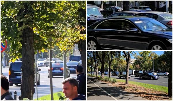 Unde este cazat Zelenski. Imagini cu coloana oficială prin Bucureşti