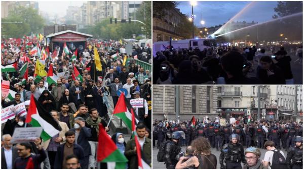 Orientul Mijlociu fierbe după apelurile lansate de Hamas, Iran şi Hezbollah. Mii de oameni pro-palestineni, în străzi: "Jos America!", "Jos Israelul!"