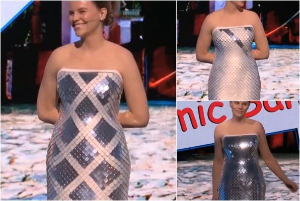 Rochia care îşi schimbă culoarea cu o apăsare de buton. Premieră în lumea tehnologiei