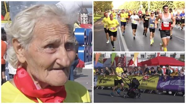 Peste 8.000 de concurenţi la cel mai mare maraton din România. Cel mai vârstnic participant are 83 de ani şi a terminat cursa în 3 ore