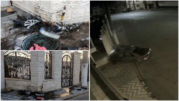 Momentul tragic când un şofer din Reşiţa intră cu putere într-un gard. Bărbatul, tată a trei copii, a murit pe loc