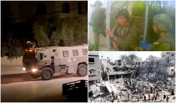 Armata israeliană a intrat cu blindatele într-un oraş din nordul Cisiordaniei. IDF anunţă că pregăteşte următoarele etape ale războiului împotriva Hamas