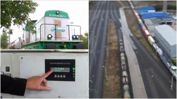 Prima locomotivă românească hibrid circulă în Arad. Inginerii au făcut o bijuterie dintr-o vechitură de 40 de ani. Câtă motorină economisesc lunar