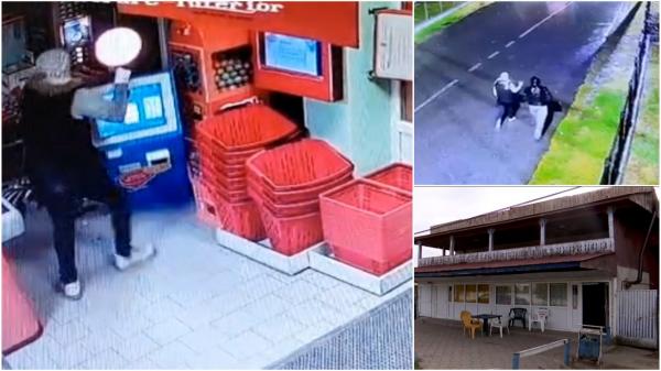 Doi recidivişti au furat cu totul un bancomat de facturi, după ce nu au reuşit să-l spargă. În 2 luni, au jefuit de 3 ori acelaşi magazin