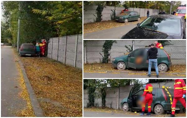 Un bărbat găsit mort într-o maşină abandonată pe o stradă din Timişoara. A fost zărit din întâmplare de o femeie care trecea prin zonă