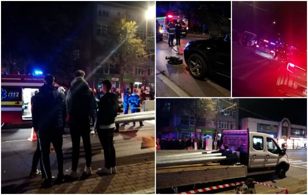 Filmul accidentului din Slatina, unde un grup de adolescente a fost spulberat pe trecere de un șofer începător. Fetele s-au ales cu mai multe fracturi