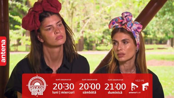America Express, sezonul 6. "Mă încurci! N-avem creier!" Tensiuni în echipa Laura Giurcanu - Sânziana Negru: ce le-a pus la încercare calmul