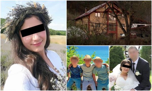 "După zece minute am auzit ţipând". Filmul tragediei din Boteşti, în Argeș, unde soția primarului, mamă a trei copii, și-a luat viața la 32 de ani